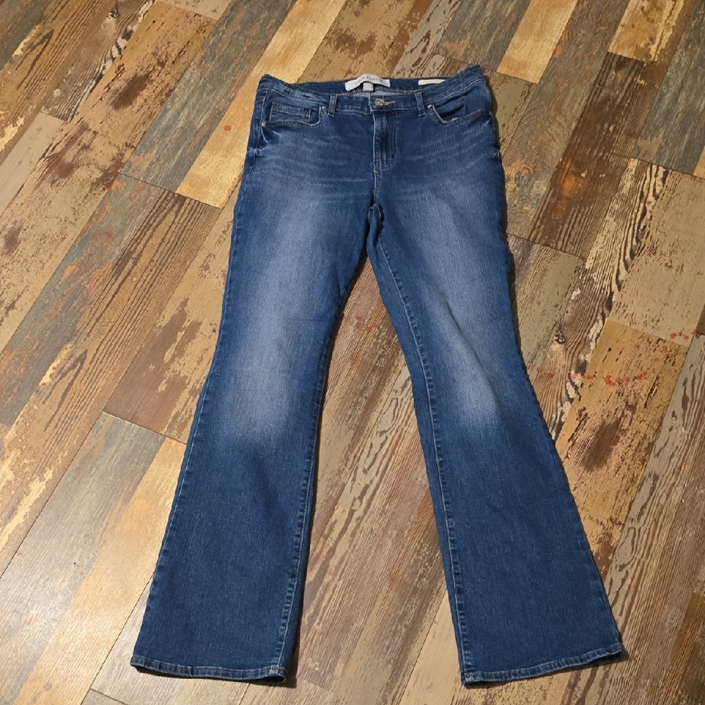 Vintage America Blue Flare‎ Wide Leg Jeans Womens Size 8 29 Inseem